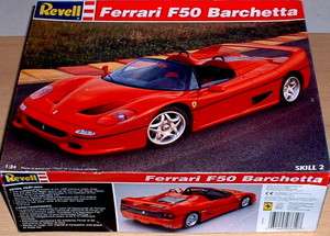 Ferrari F50 Barchetta Model Kit 1/24 Revell Level 2  