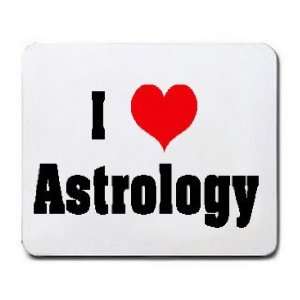  I Love/Heart Astrology Mousepad