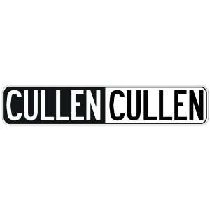   NEGATIVE CULLEN  STREET SIGN