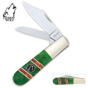 Timber Wolf Emerald Hill Barlow Folding Knife  
