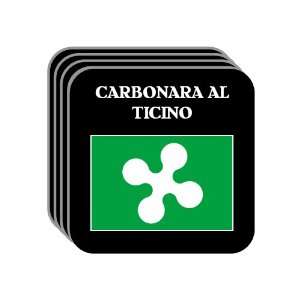 Italy Region, Lombardy   CARBONARA AL TICINO Set of 4 Mini Mousepad 