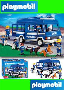 NEUF PLAYMOBIL THW SECOURS 4088 ÉQUIPE CYNOPHILE CHIENS  
