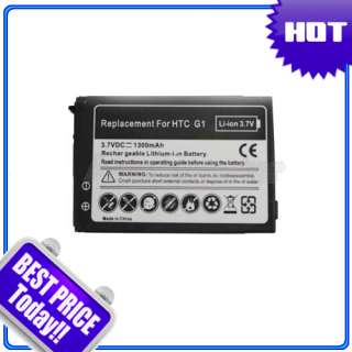 Battery 1300mAh For HTC T Mobile G1 Android Phone  