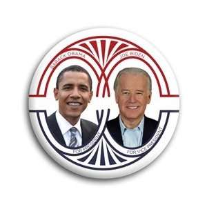  Obama and Biden Red and Blue Button   3 