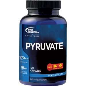  Bodybuilding Pyruvate   120 Capsules Health 