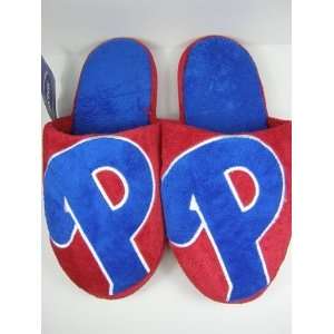   Phillies 2011 Big Logo Two Tone Hard Sole Slippers