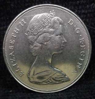 1971 Canada BC British Columbia Century Dollar Coin  