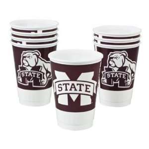  NCAA™ Mississippi Bulldogs Cups   Tableware & Party Cups 