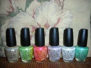 OPI NAIL POLISH ~*~THE BEACH PARTY COLLECTION~*~  