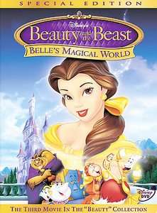 Beauty and the Beast Belles Magical World DVD, 2003 786936201826 