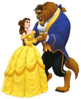 NEW Beauty and the Beast Iron On Transfer 5x7 CUTE #6  