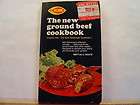 VINTAGE COOKBOOK THE NEW GROUND BEEF COOKBOOK BY ACME 1965