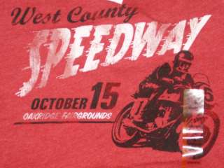 West Coast County Motorcycle Speedway T Shirt NEW  