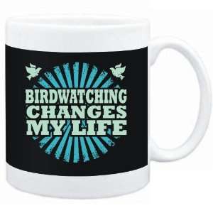  Mug Black  Birdwatching changes my life  Hobbies Sports 