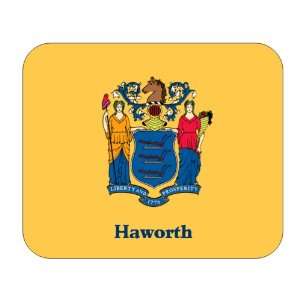  US State Flag   Haworth, New Jersey (NJ) Mouse Pad 