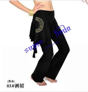 Sexy belly dance Costume trousers pants skirt 10 colour  
