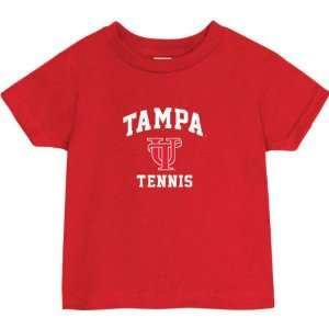 Tampa Spartans Red Toddler/Kids Tennis Arch T Shirt  