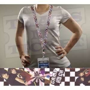    Camp Rock Lanyard with Ticket Holder   Checkers