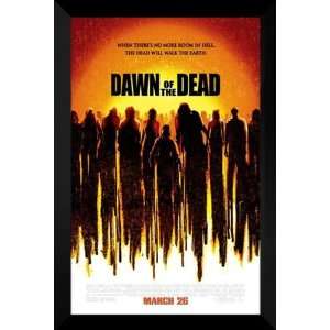 Dawn of the Dead FRAMED 27x40 Movie Poster Ving Rhames  