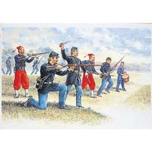   American Civil War Union Infantry Figures 1 32 Italeri Toys & Games