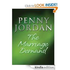 The Marriage Demand Penny Jordan  Kindle Store