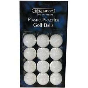  Plastic Practice Solid Golf Balls