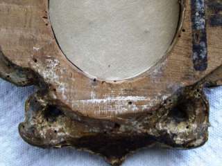 ANTIQUE Carved Wood GILDED GILT GESSO Frame~  