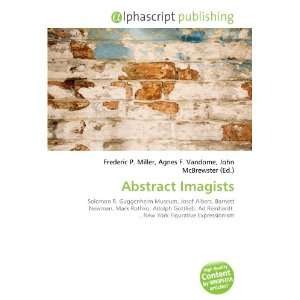  Abstract Imagists (9786133736627) Books