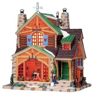   Village Collection Cozy Cabin Lighted Building #05077