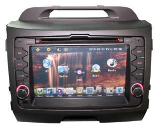 Car DVD GPS Multimedia System for KIA Sportage 2011