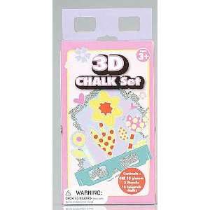  3D Chalk Set for Girls Toys & Games