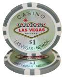 1000 Las Vegas Poker Chip Set 14 table gm FREE BOOK  