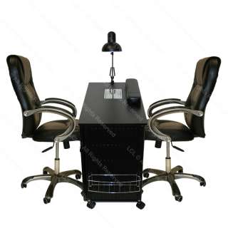 Two Deluxe Ergonomic Top Grain Leather Chairs