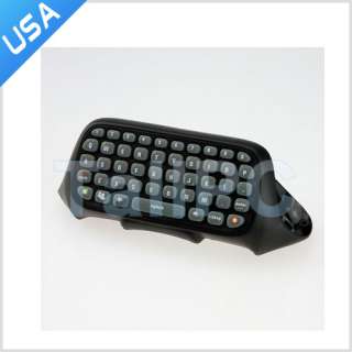 Black Keyboard Keypad Chat Pad For XBOX 360 Slim Live Controller 