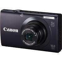 Canon PowerShot A3400 IS 16MP Black Digital Camera 13803146509  