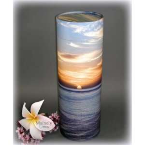    Ocean Sunset Eco Friendly Cremation Tube in 2 sizes