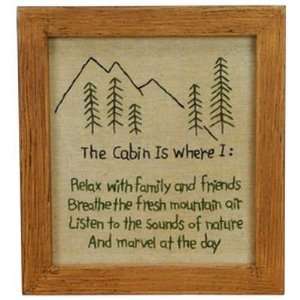  The Cabin Is Where I Sign
