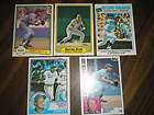   BRETT,1977 TOPPS #231,1982 FLEER #405,1983 TOPPS #500,1984 TOPPS