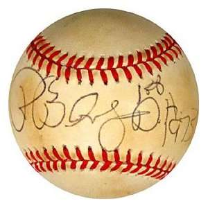  Ron Bloomberg 1973 Autographed / Signed Baseball 
