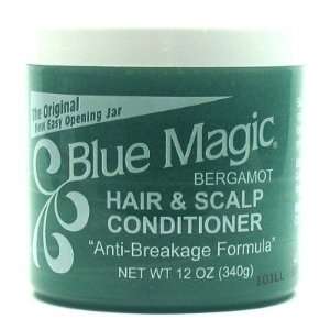 Blue Magic Bergamot Hair & Scalp 12 oz. Jar (Pack of 8)
