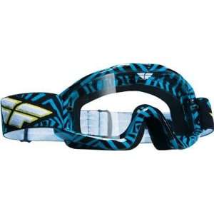  Fly Racing Zone Goggles   Blue/Black Automotive