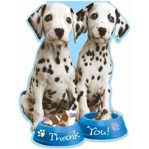  Party Pups Thank You Notes