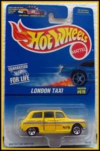 1997 Hot Wheels # 619 London Taxi  