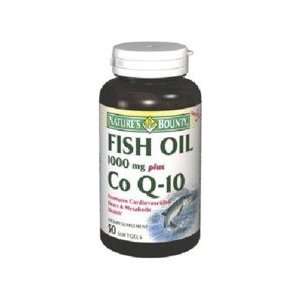  Natures Bounty Fish Oil 1000mg Plus Co Q 10 Softgel 50 