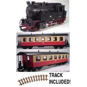    G Scale Complete Steam Engine Passenger Train Set Toys & Games