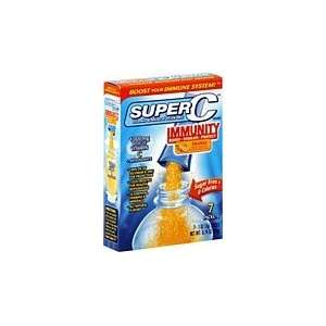  Super C Immunity Boost Drink Mix Packets Orange 7 Health 