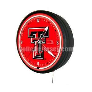  Texas Tech Red Raiders Neon Clock Memorabilia. Sports 