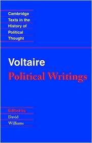 Voltaire, Political Writings, (052143727X), Voltaire, Textbooks 