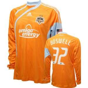 Bobby Boswell Game Used Jersey Houston Dynamo #31 Long Sleeve Home 