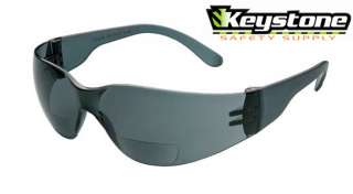 StarLite Mag +2.0 Bifocal Safety Glasses Gray  